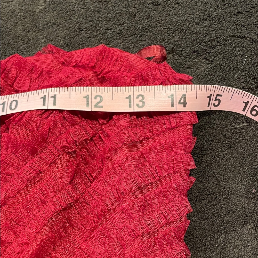 🧚‍♀️ BCBGMaxAzria Strapless Red Burgundy Dress - Picture 7 of 9